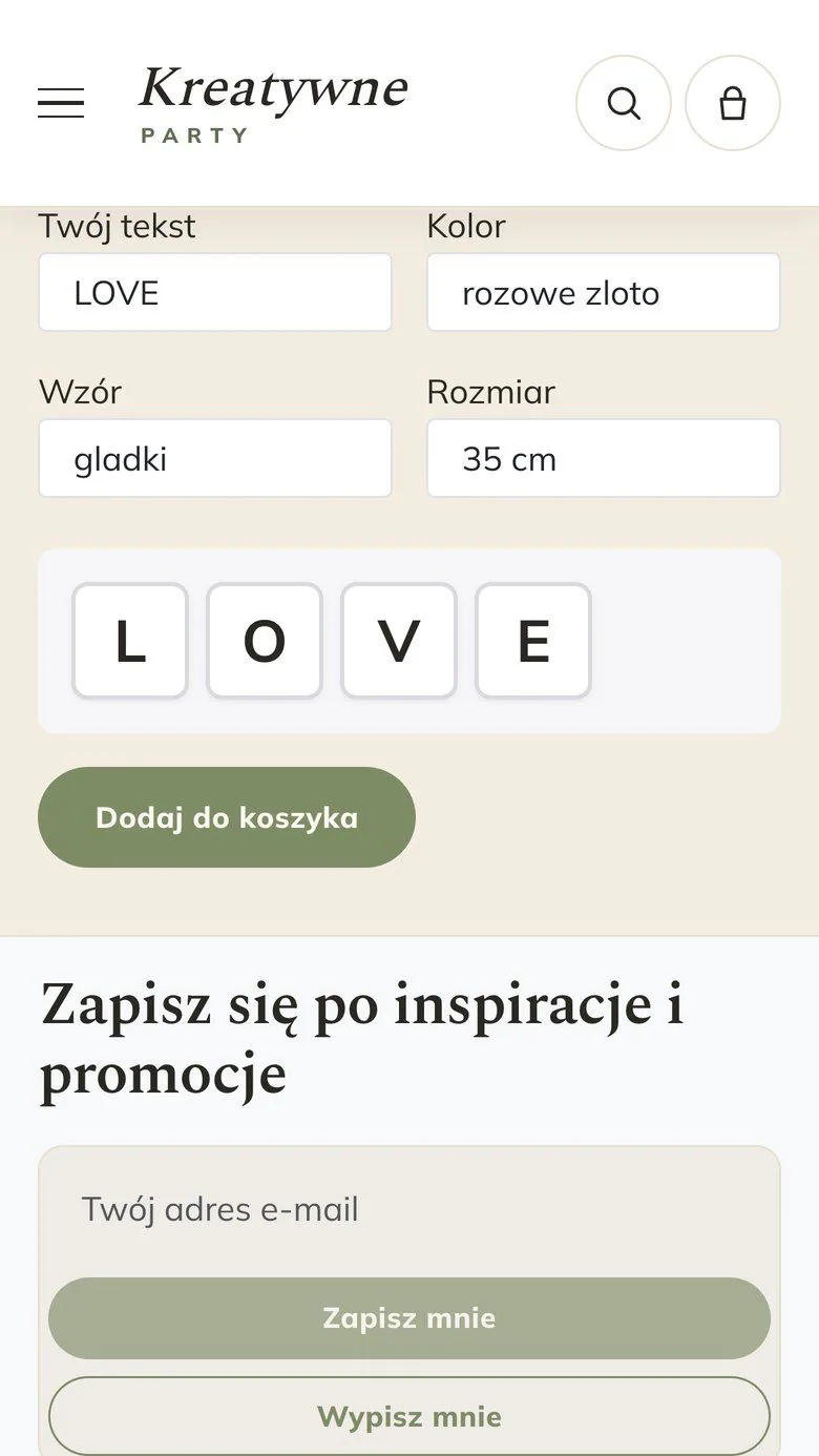 Balloon letter creator on mobile